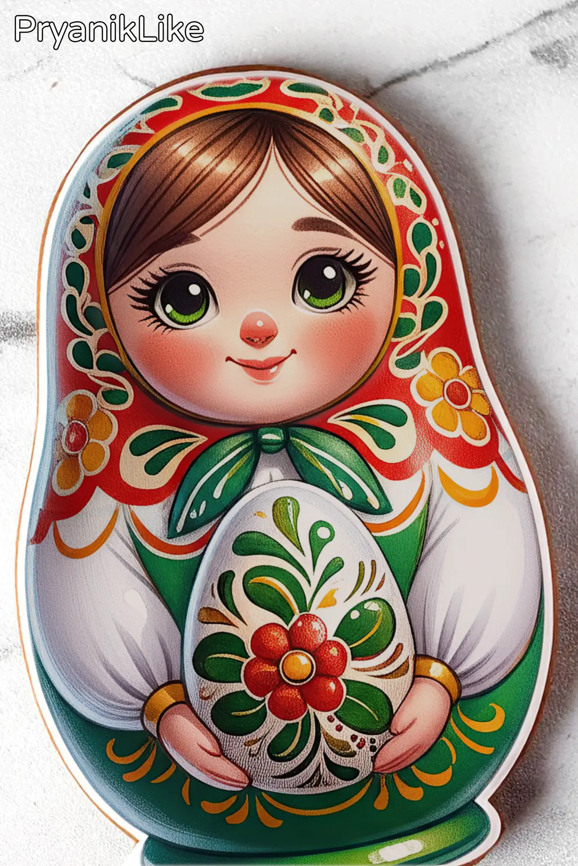 Пряник матрешка (ооооочень много)